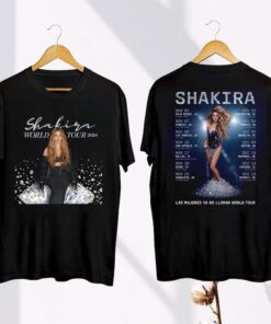 Shakira 2024 Tour T-Shirt, Shakira 2024 Concert Shirt, Shakira Tour Merch, Shakira Graphic Shirt