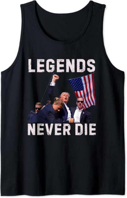 Trump Legends Never Die Fight Trump Assassination Attempt shirt, trump shooting shirt