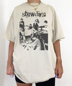 Slowdive band retro shirt, Slowdive indie shoegaze shirt