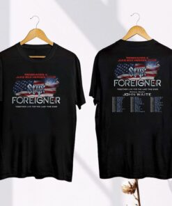 Graphic Styx Band Tour 2024 Shirt, 2024 Styx And Foreigner Band Concert Shirt, Styx Fan Gift Shirt, Styx Band Graphic Shirt