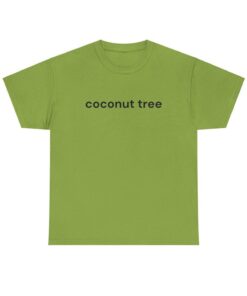 Coconut Tree, Kamala, Unisex Heavy Cotton Tee