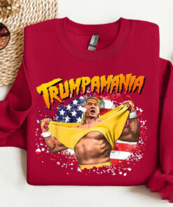 Trumpmania Wrestling Meme 2024 Shirt, Trumpamania Hulk Hogan Style Shirt