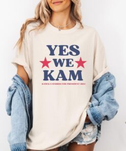 Yes We Kam Shirt, President Kamala Harris 47 shirt, Kamala Harris 24 rally shirt