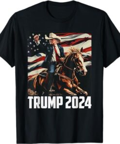 Trump 2024 4th of July Patriotic America Independence Day T-Shirt