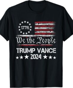 Trump Vance 2024 President Trump Supporter Re-Election T-Shirt