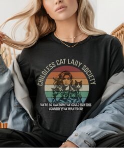 Childless Cat Lady Society Shirt, Childfree by Choice, Childless Millennial, Childless Shirt