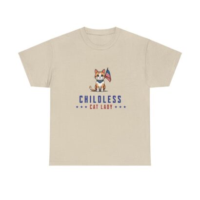 Childless Cat Lady Unisex Tee, votes for women, election shirt, Cat lover