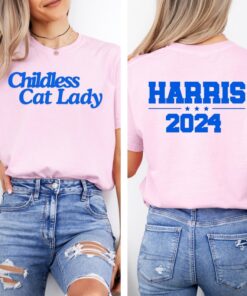 Childless Cat Lady Shirt, Harris 2024, Funny Kamala Shirt, Election 2024, Kamala Harris 2024 Shirt