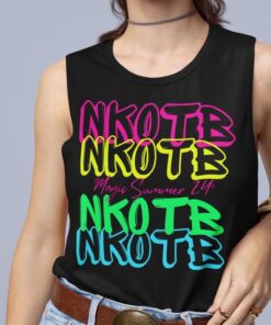 NKOTB Magic Summer 2024 Shirt, Neon NKOTB Tank Top, New Kids On the Block Shirt