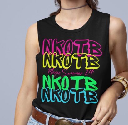 NKOTB Magic Summer 2024 Shirt, Neon NKOTB Tank Top, New Kids On the Block Shirt