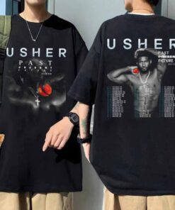 Usher Past Present Future Tour 2024 Shirt, Usher Concert 2024 Shirt, Usher Shirt, Usher Tour Merch