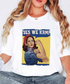 Yes We Kam Shirt, Kamala Harris T-Shirt, 2024 Kamala Harris T-Shirt