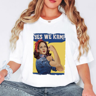 Yes We Kam Shirt, Kamala Harris T-Shirt, 2024 Kamala Harris T-Shirt