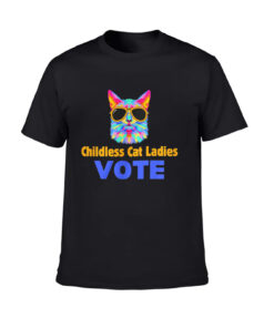 Childless Cat Ladies Vote Tshirt, Cat Lady T-Shirt, Funny Cat Tee, Cat Vote shirt, Cat Lovers TShirt