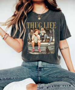 Thug Life Halloween Bad Witches Shirt, Retro Witches Movie Shirt, Retro Halloween Character T Shirt, Halloween Sanderson Sisters Gift