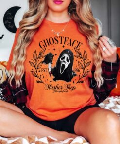 Ghostface Slasher Shop Halloween Shirt, Halloween Horror Nights Shirt, Vintage Halloween Shirt
