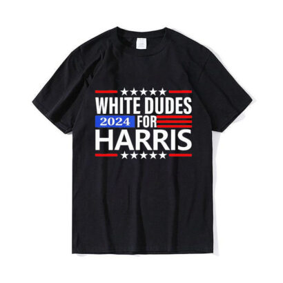 Kamala Harris 2024 White Dudes For Harris 2024 T-Shirt