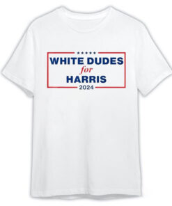 White Dudes For Harris-2024 T-Shirt