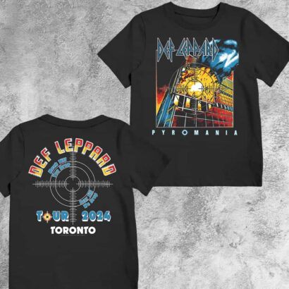 2024 Def Leppard shirt, def leppard pyromania the stadium summer tour 2024 event tee