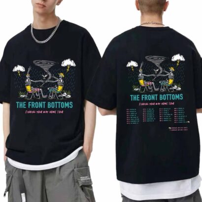 The Front Bottoms - Finding Your Way Home Tour 2024 Shirt, The Front Bottoms Band Fan Shirt, The Front Bottoms Rock Band Tee