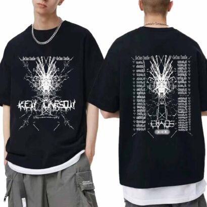 Ken Carson - Chaos World Tour 2024 Shirt, Ken Carson Rap Tee, Ken Carson Chaos Tour 2024 Shirt, Rapper Ken Carson Fan Gift