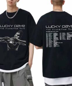 Lucky Daye - The Algorithm Tour 2024 Shirt, Lucky Daye Fan Shirt, Lucky Daye 2024 Concert Shirt, The Algorithm 2024 Concert Shirt