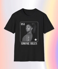 Simone Biles Gymnastics Playing Card USA Tshirt 2024