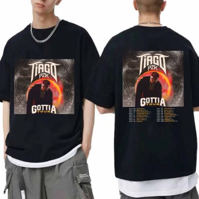 Tiago PZK Gottia Tour 2024 Shirt, Tiago PZK Fan Shirt, Tiago PZK 2024 Concert Shirt, Tiago Pzk Rap Tee