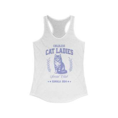 Childless Cat Lady Tank | Childless Cat Ladies Tee | Kamala Harris Tank Top Shirt | Gift for Kamala Harris Supporter Gift for Cat Mom Lover