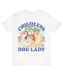 Childless dog lady | childless dog ladies for kamala | cat lady | kamala coconut | suffragette | social democrat | roevember | vote blue tee