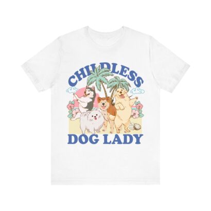 Childless dog lady | childless dog ladies for kamala | cat lady | kamala coconut | suffragette | social democrat | roevember | vote blue tee