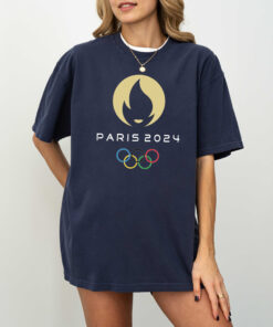 American Team Shirt, Paris Shirt, USA 2024 Shirt, Torch Shirt, Paris Vacation Tee, Paris Summer Tee