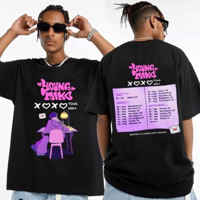 Young Miko XOXO Tour 2024 Shirt, Young Miko 2024 Concert Shirt, Young Miko Xoxo Tour Merch