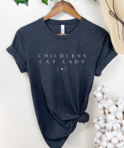 Childless Cat Lady Tshirt 2024 Election Political Shirts Harris 2024