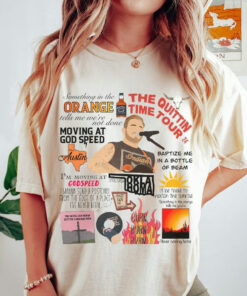 Zach Bryan shirt, Quittin' Time Tour shirt