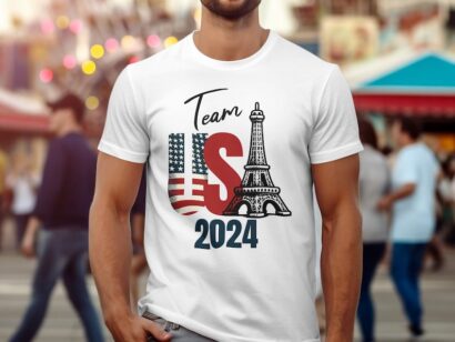 Paris 2024 Summer Games France T-Shirt