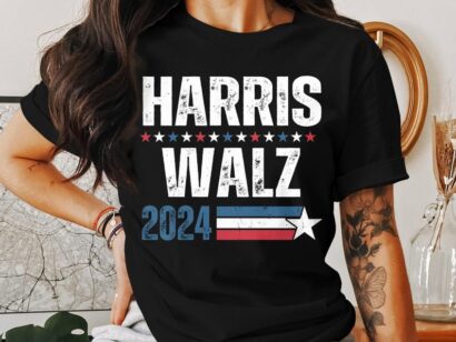 Harris Walz 2024 T-shirt, Kamala Harris Tim Walz 2024 Shirt, Democrat Vice President Shirt