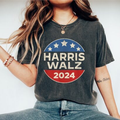 Harris Walz Shirt, Kamala Harris Tim Walz President VP 2024 Shirt, Tim Walz Shirt, Vote for Harris Walz 2024 Shirt