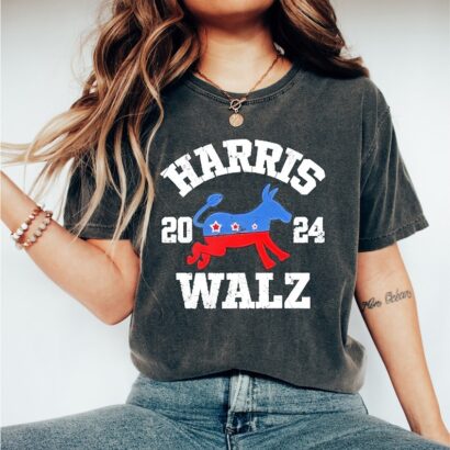 Harris Walz 2024 Shirt, Election Kamala Harris Tim Waltz 2024 Shirt, Tim Walz Shirt, Harris Flag, Walz 2024 Tshirt, American Flag Shirt