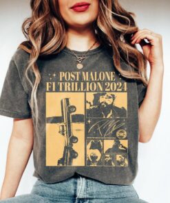 Post Malone F1 Trillion 2024 Shirt, Post Malone Shirt, Posty Tee