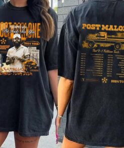 Post Malone Tour Shirt, Music 2 Sides Shirt Post Malone The F-1 Trillion Album 2024 Concert Gift For Fan