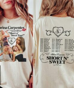 Sabrina Carpenter Tour 2024 Shirt, Sabrina Carpenter Short N Sweet Tour Gift 2 Side Unisex Shirt, Hoodie, Sweatshirt