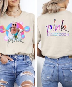 P!nk Summer 2024 Tour T-shirt, Pink Fan Lovers T-shirt, Music Tour 2024 T-shirt, Pink Tour T-shirt, Gift for Pink Fan Lover T-shirt