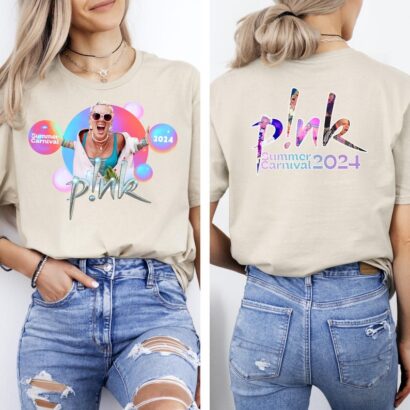 P!nk Summer 2024 Tour T-shirt, Pink Fan Lovers T-shirt, Music Tour 2024 T-shirt, Pink Tour T-shirt, Gift for Pink Fan Lover T-shirt