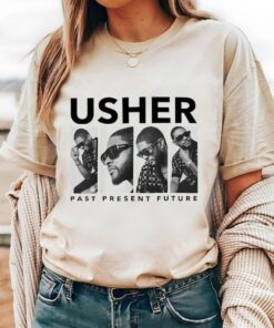 New Usher Concert Shirt, Retro Graphic R&B Concert Shirt, Usher Coming Home Tour Shirt, Usher Concert Group Shirt