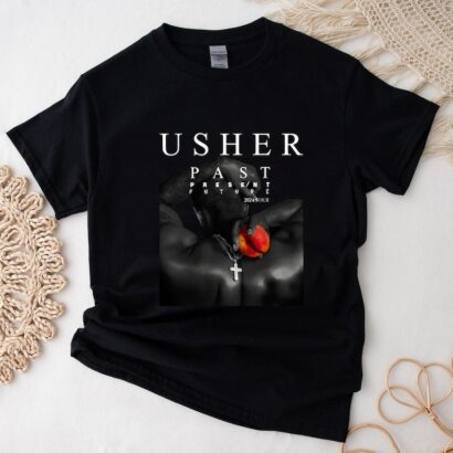 Usher Past Present Future 2024 Tour T-Shirt