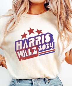 Harris Walz Shirt, Retro Vibe Kamala Harris,Kamala Harris Tim Walz President Tees