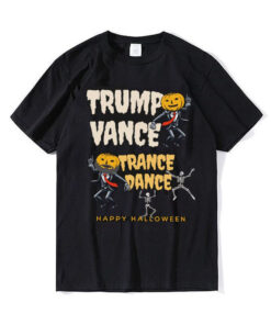 Dancing Skeleton, Trump Vance Halloween, Pumpkin Shirt, Trump Vance 2024, Trance Dance, Trumpkin Shirt