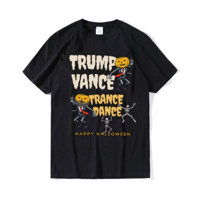 Dancing Skeleton, Trump Vance Halloween, Pumpkin Shirt, Trump Vance 2024, Trance Dance, Trumpkin Shirt