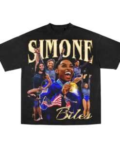 Simone Biles Olympic Gold Medalist Team USA Gymnast Paris 2024 shirt